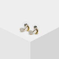 amorita boutique fashion geometry design mini musical earrings