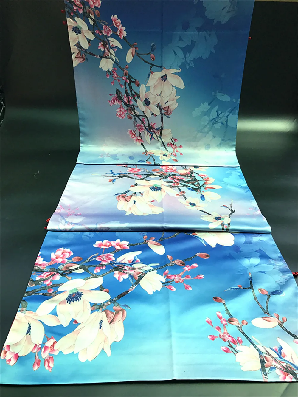 

172x50cm SILK Lycra FABRIC 30%Natural Silk+70%Lycra Fashion Fabrics Dress Silk Print Fabric HF17