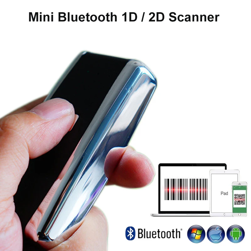 Устройство для чтения штрих кодов беспроводное Bluetooth 2D|Сканеры| |