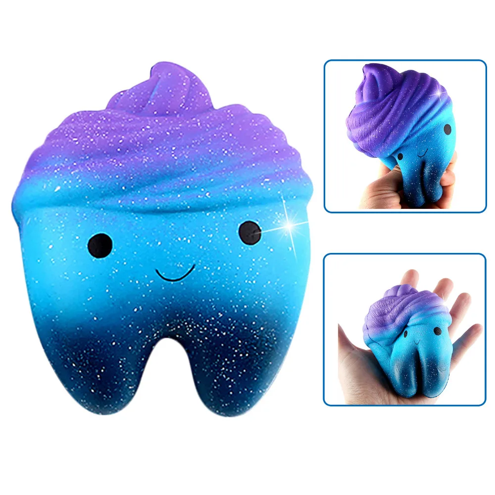 Jumbo Kawaii мягкие сжимаемые игрушки со звездами медленно восстанавливающие форму