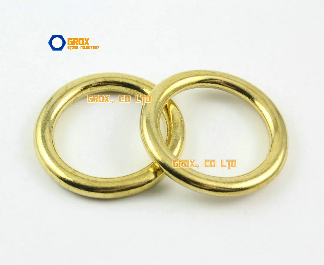 Уплотнительное кольцо из твердой латуни для сумочки 6 шт. 28 мм|ring for|ring oring ring |