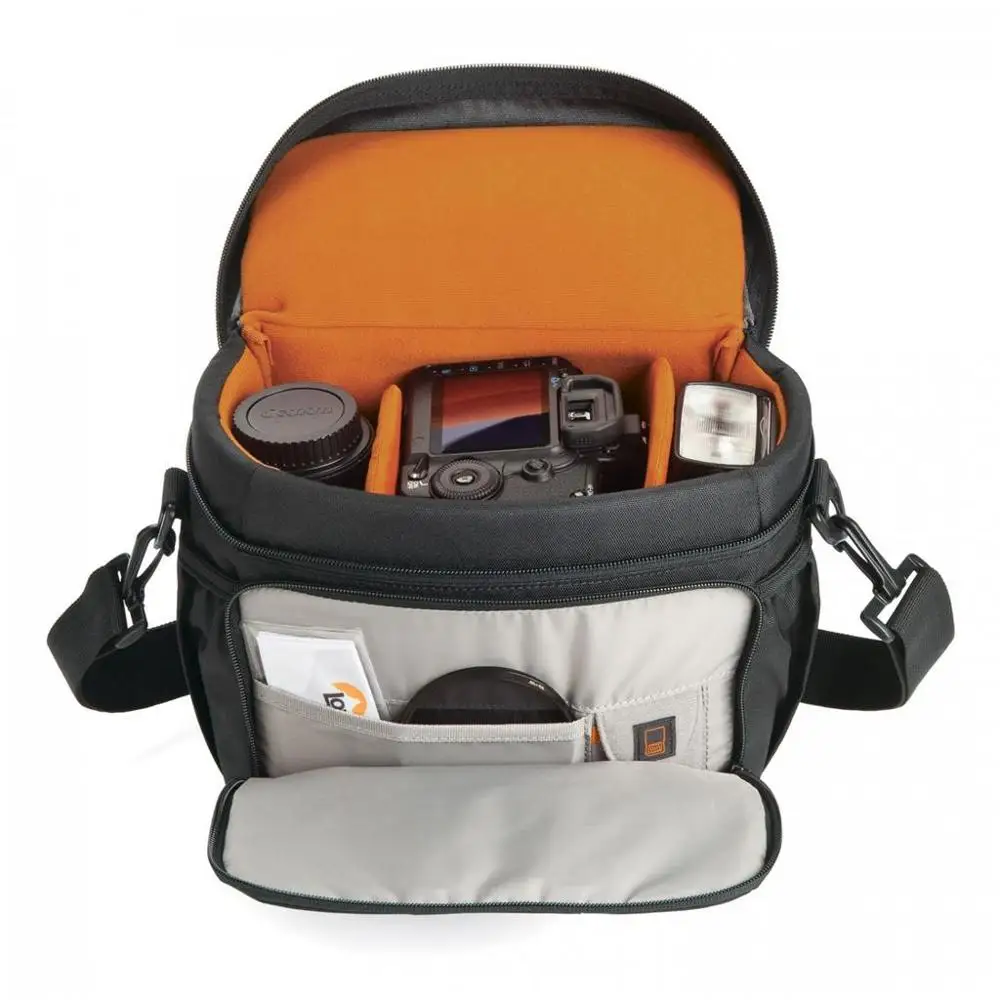 Оригинальная сумка на плечо для фотоаппарата Lowepro Adventura 170 (черная) | Электроника