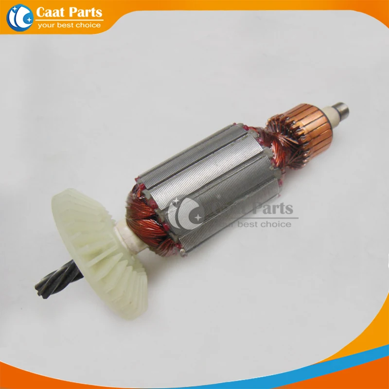 AC 220V 6-Teeth Drive Shaft Electric Hammer Armature Rotor for Hitachi D13VG, High quality !