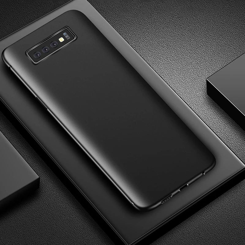 Raugee Matte Case For Samsung Galaxy S10e Luxury Silicon Slim Soft Armor Cover On S10+ Plus S10 E |