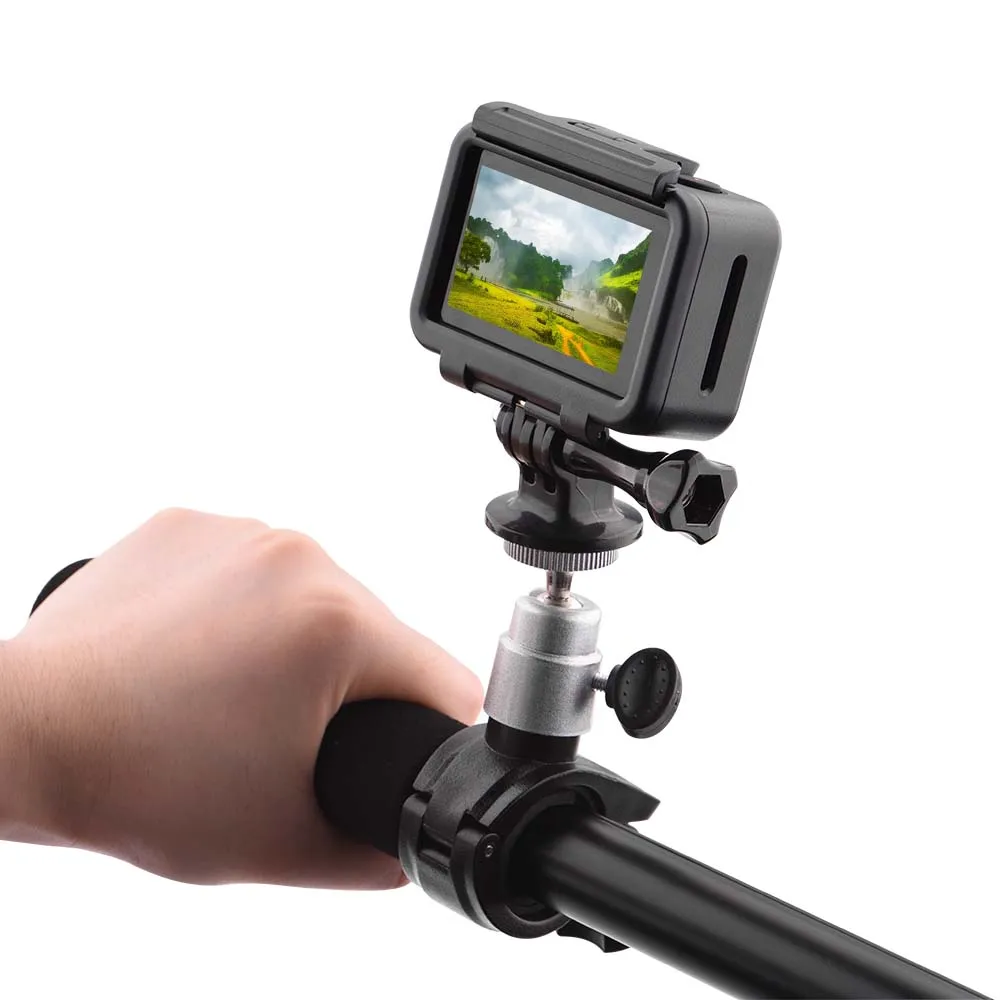 Для DJI OSMO ACTION Bike Bicycle многоугольный держатель кронштейн для камеры поддержка