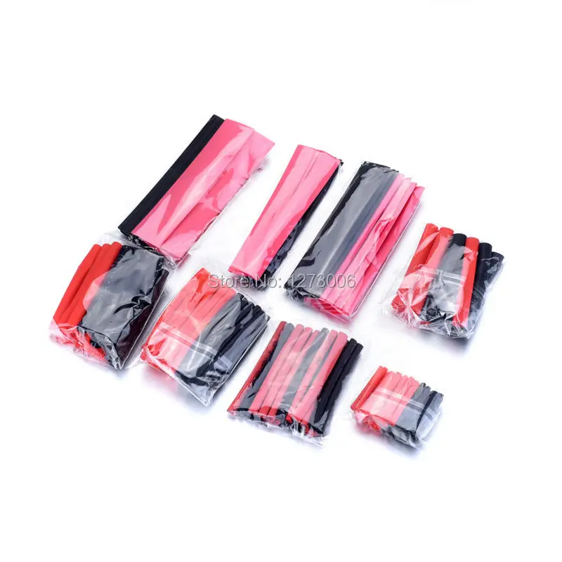 Новый 150 шт. Полиолефиновый Термоусадочные Трубки Огнезащитных Пластик