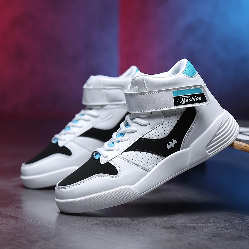 Мужская Баскетбольная обувь Уличная Jordan с высоким берцем амортизирующая легкая