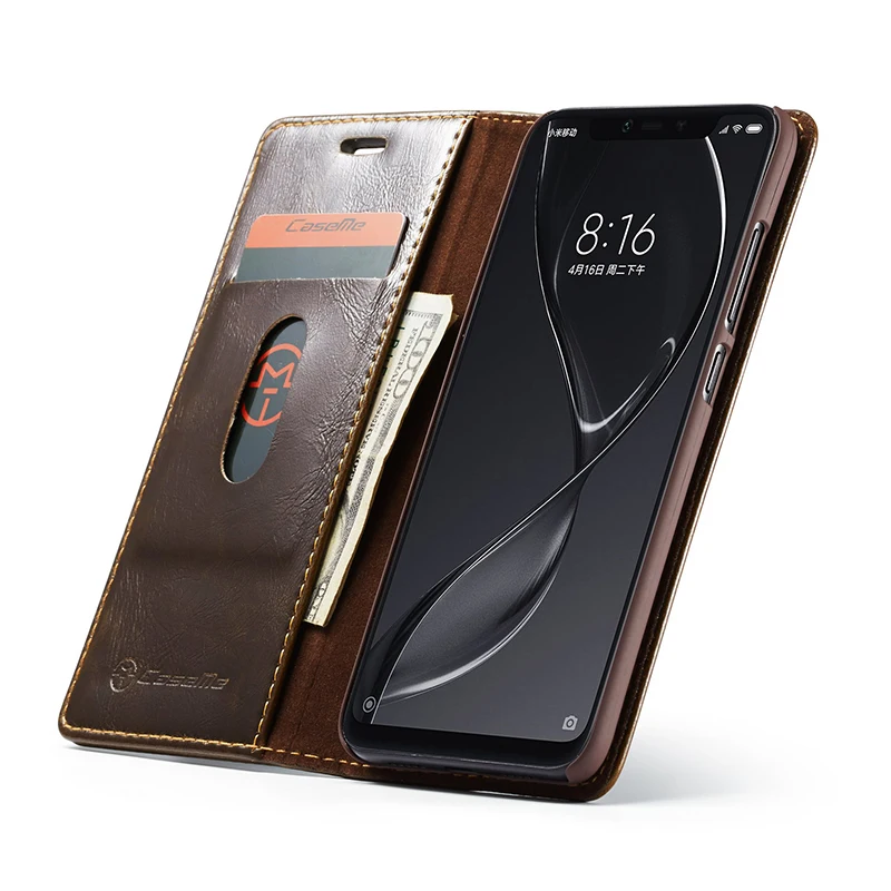 Магнитный кожаный чехол для Xiaomi mi 8 mi 5 Red mi примечание 6 Pro Чехол-портмоне с отделением для карт чехол для спортивной камеры Xiao mi Red mi 6 6A 6 Pro Note 3 флип-чехол для телефона
