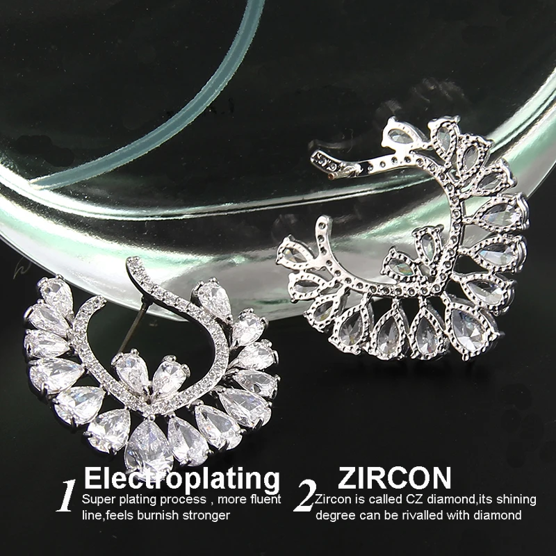 Новый готический панк рок 2017 Для женщин серьги Красный падение зеленой воды Стад