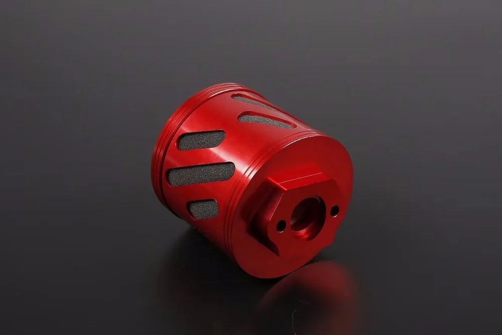 1/5 rc автомобильные детали CNC алюминиевый воздушный фильтр для HPI ROVAN RC автомобиль