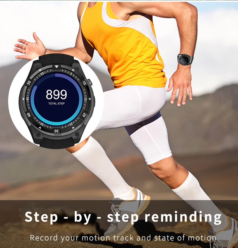 MTK6580 3G Internet Heart Rate Smart Watch with GPS WIFI SIM Card Call Camera Smartwatch for Video Play Game Best Gift | Электроника