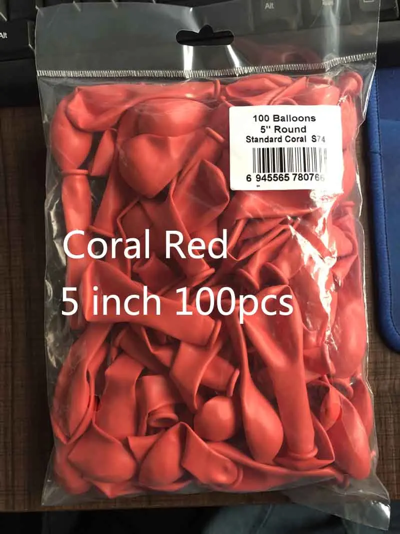 5inch coral 100pcs Новинка; Лидер продаж! 100 шт кораллово-красные воздушные шары для вечеринки на день рождения, декоративные латексные шары, праздничные шары для поделок, персиковый розовый Гелиевый шар " 10" 1" ZY196 - Цвет: 5inch coral 100pcs