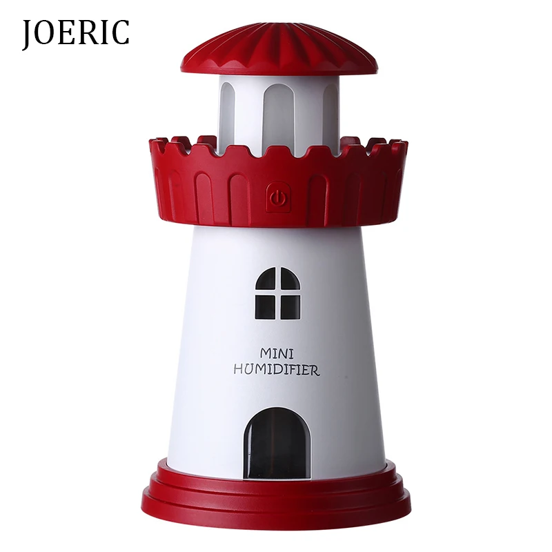 JOERIC Lighthouse ультразвуковой увлажнитель воздуха USB увлажнители со светодиодной