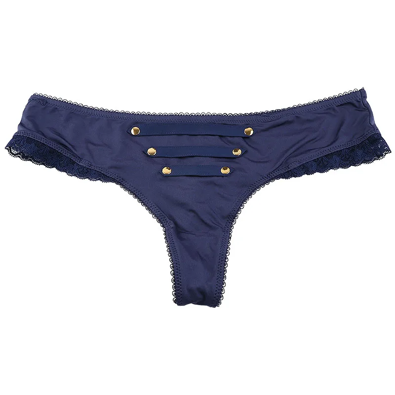 1PCS High Quality New Multicolor Sexy Women Button Thongs Girls Low Rise Lace G-String Underwear For Ladies T-Back Hot Sale XS-L |