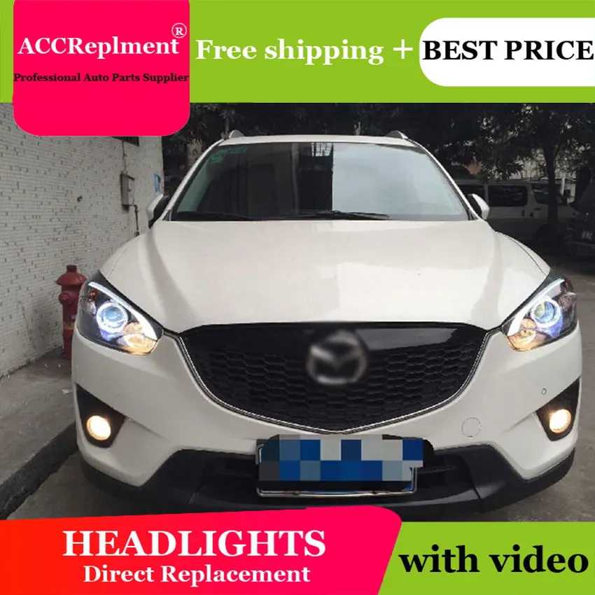 Авто. PRO для Mazda CX 5 головной светильник s 2013 2015 H7 Ксенон Для светодиодный бар фары Q5