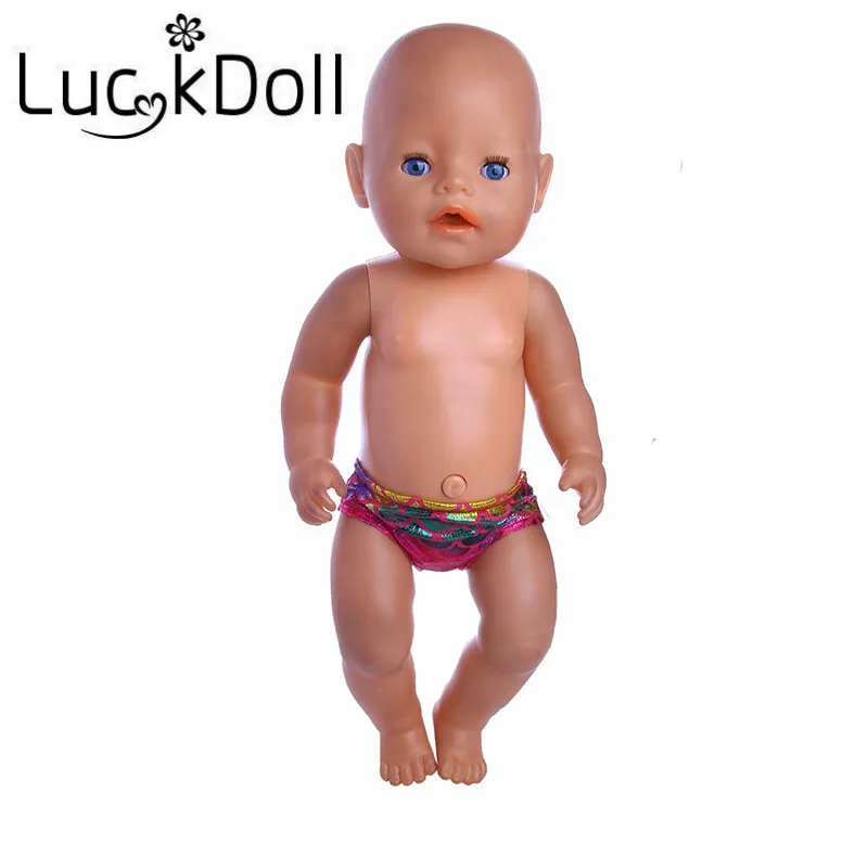 LUCKDOLL бюстгальтер русалка подходит для 18 дюймовых американских кукол 43 см