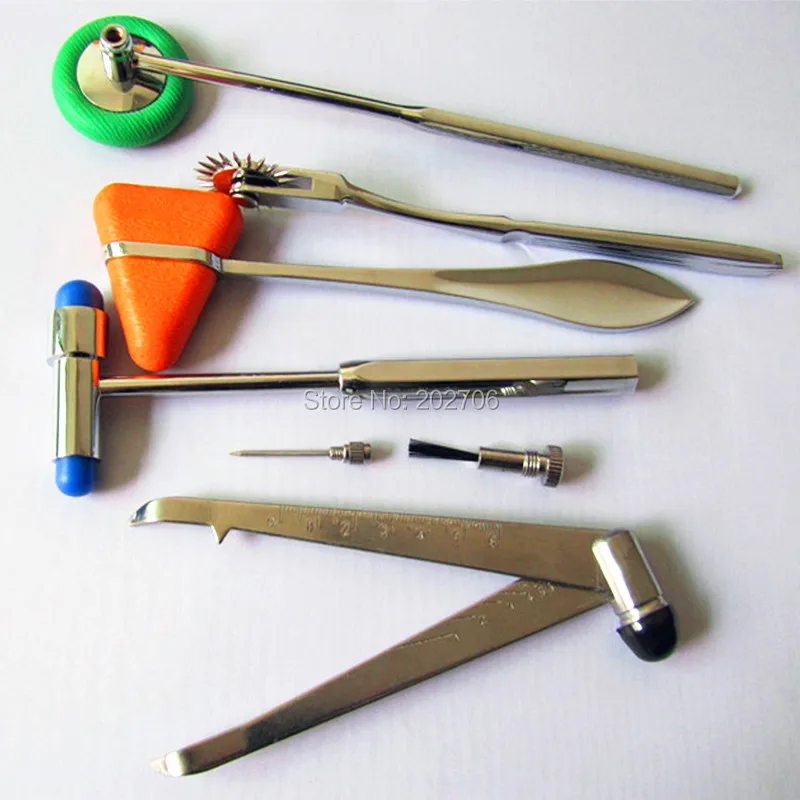 5 типов/набор многофункциональный Неврологический Молоток для медицинской