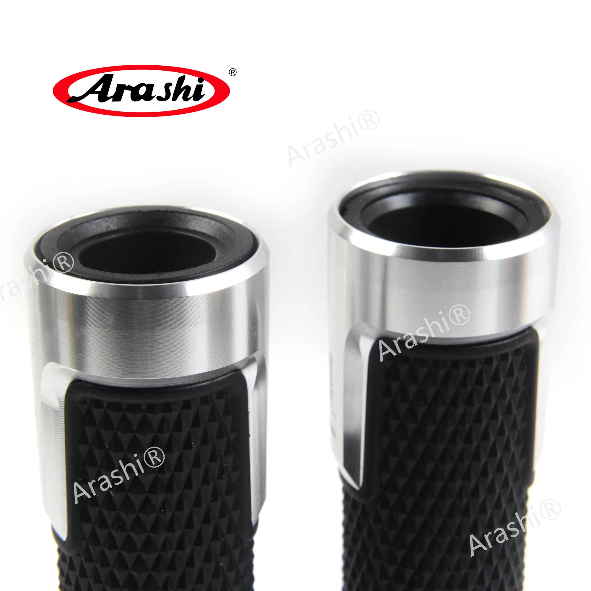 Резиновые ручки Arashi CNC для Руля Мотоцикла аксессуары YAMAHA MT09 MT 03 07 TDM900 YZF R6 R1 XJ6 FZ8
