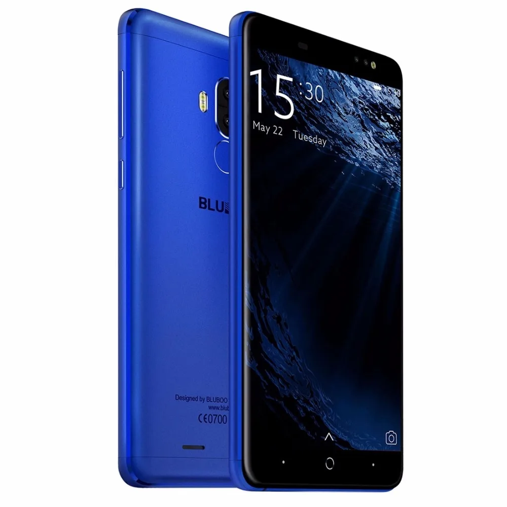BLUBOO D1 Смартфон с 5 дюймовым дисплеем четырёхъядерным процессором MTK6580 ОЗУ 2 Гб ПЗУ