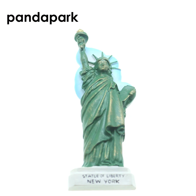 Pandapark 3D полимер магнит на холодильник из Парижа Лондона сувенир ручная работа