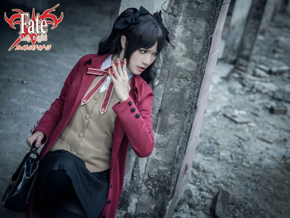 Костюмы для косплея Рин Тосака из Fate Zero stay night костюмы на Хэллоуин|halloween|costume