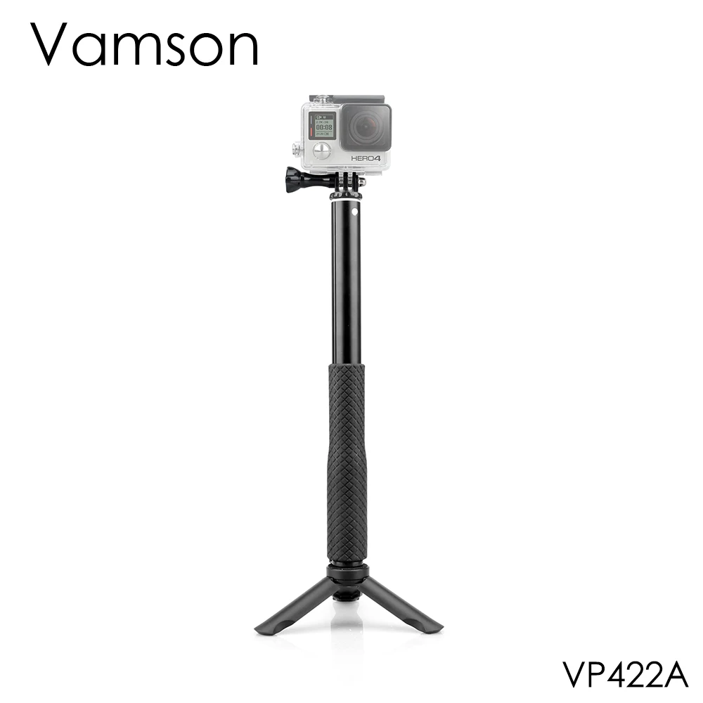 Штатив для селфи Vamson регулируемый монопод Gopro Hero 7 6 5 Xiaomi Yi SJCAM VP422|Чехлы экшн-камер|