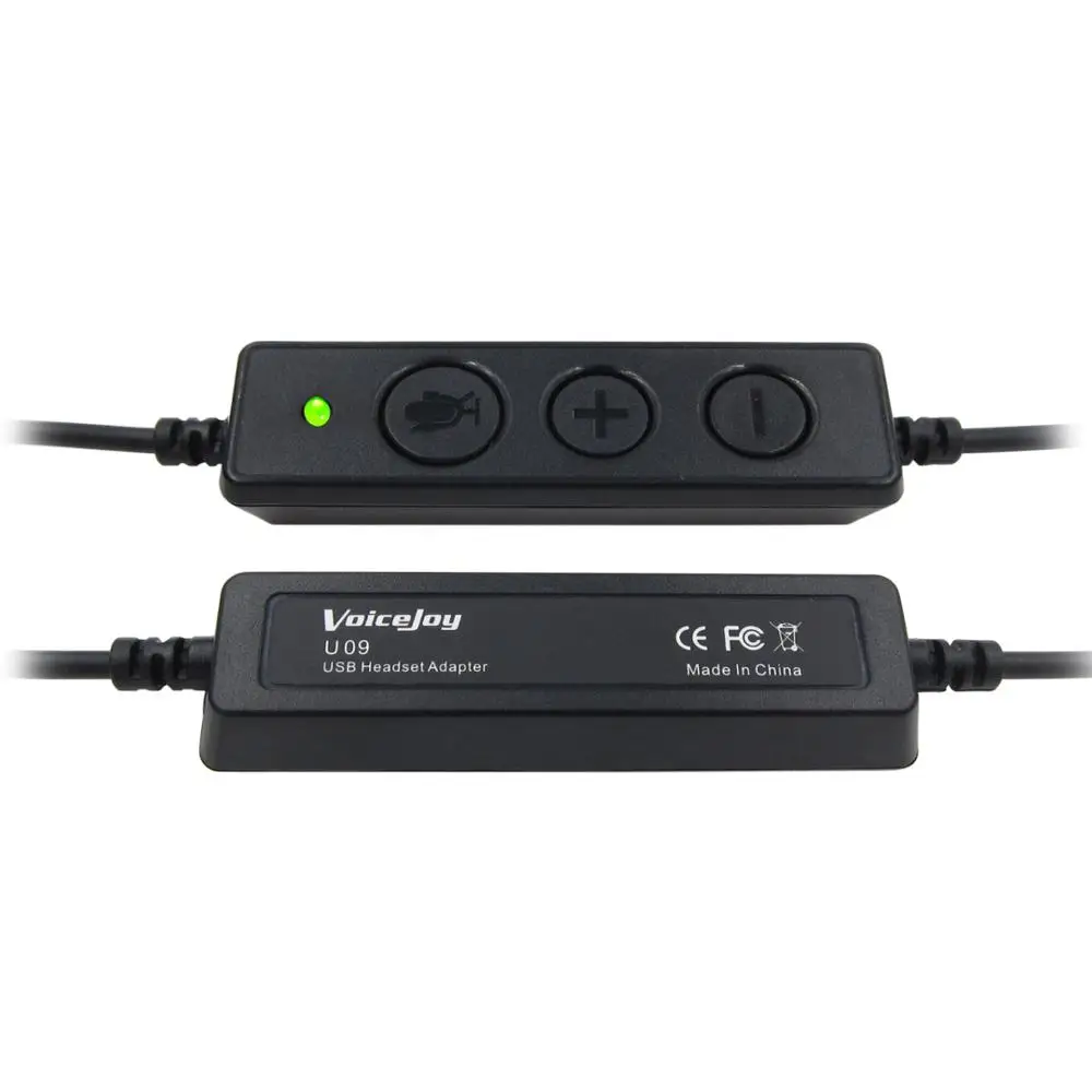 Гарнитура с USB-разъемом для ПК и компьютера микрофон шумоподавлением регулятор
