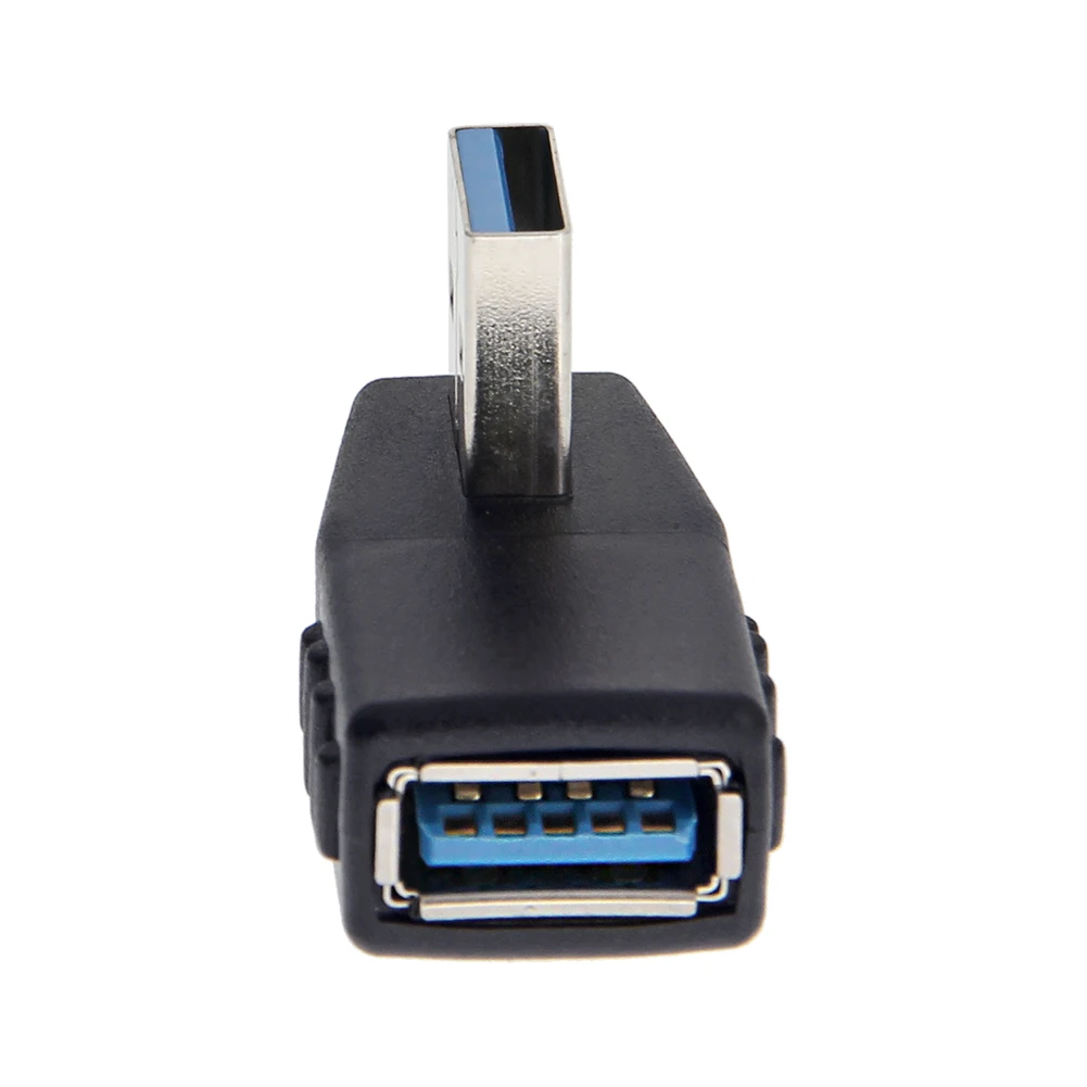 90 градусов левый угол L изгиб Usb 3 0 адаптер Папа мама удлинитель для компьютера и