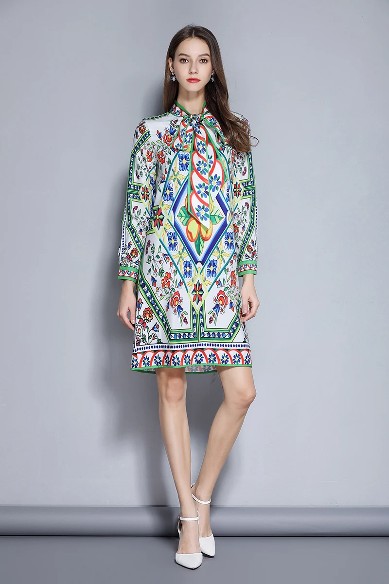 2019 платье новое женское весеннее Vestidos брендовая люксовая дизайнерская подиумная