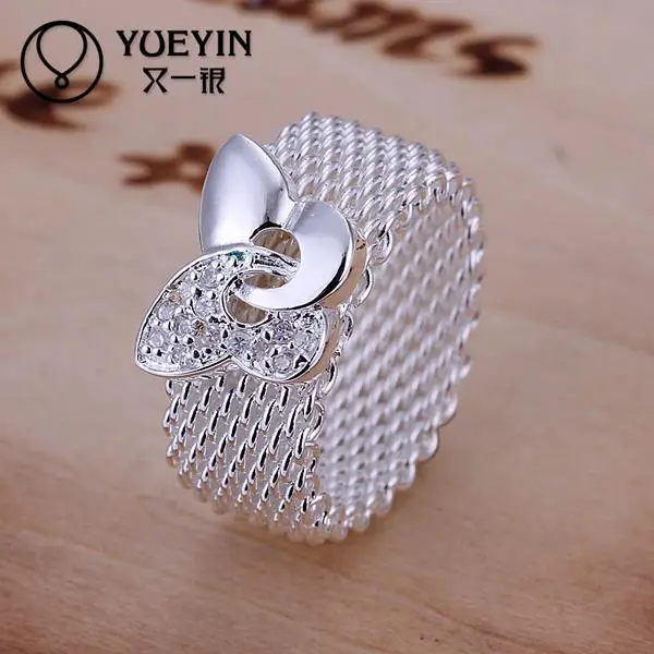 Free shipping Whosales Fahion Ring Jewelry R071 925 Silver plated new design finger ring | Украшения и аксессуары