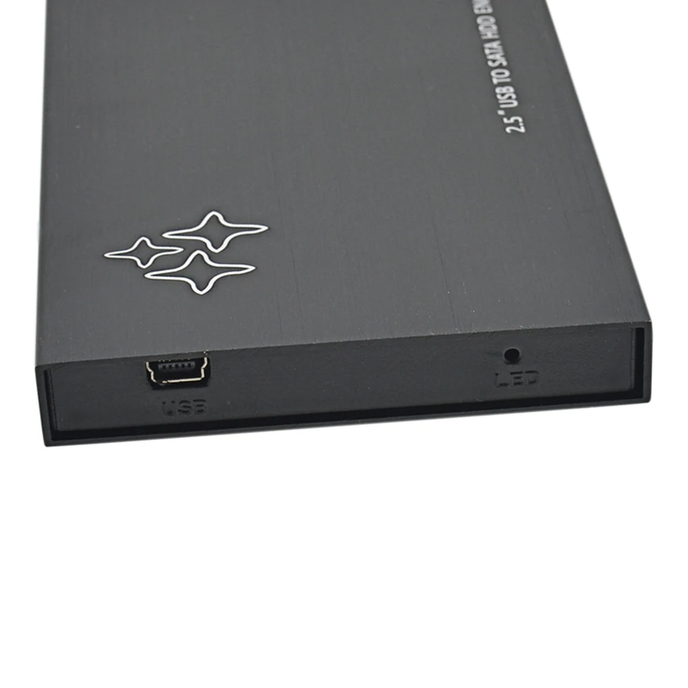 TISHRIC коробка для 2 5 дюймов SATA к USB 0 внешний жесткий диск HD HDD SSD DVD 500 ГБ корпус 1 ТБ