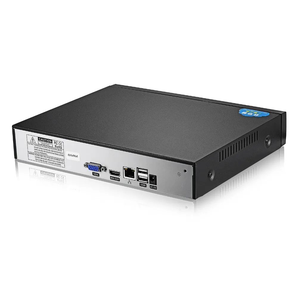 BESDER 8 канальный Сетевой Видео Регистраторы H.264 High Profile 8CH 1080P NVR HI3520D 12CH 960P CCTV для IP
