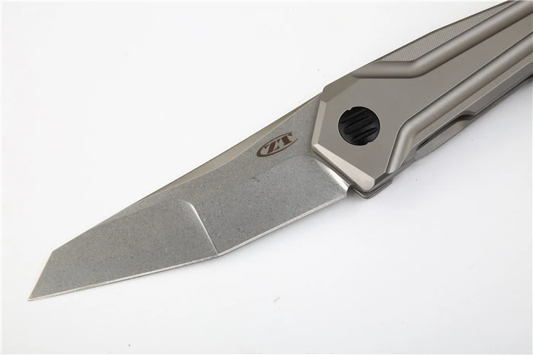 BENYS OEM ZT 0055 TC4 титановая ручка S35VN лезвие с шарикоподшипником Флиппер Открытый
