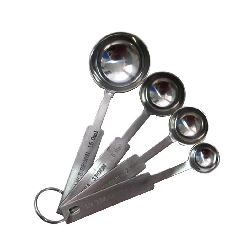 4 шт. градуированная мерная чашка из нержавеющей стали измерительный инструмент