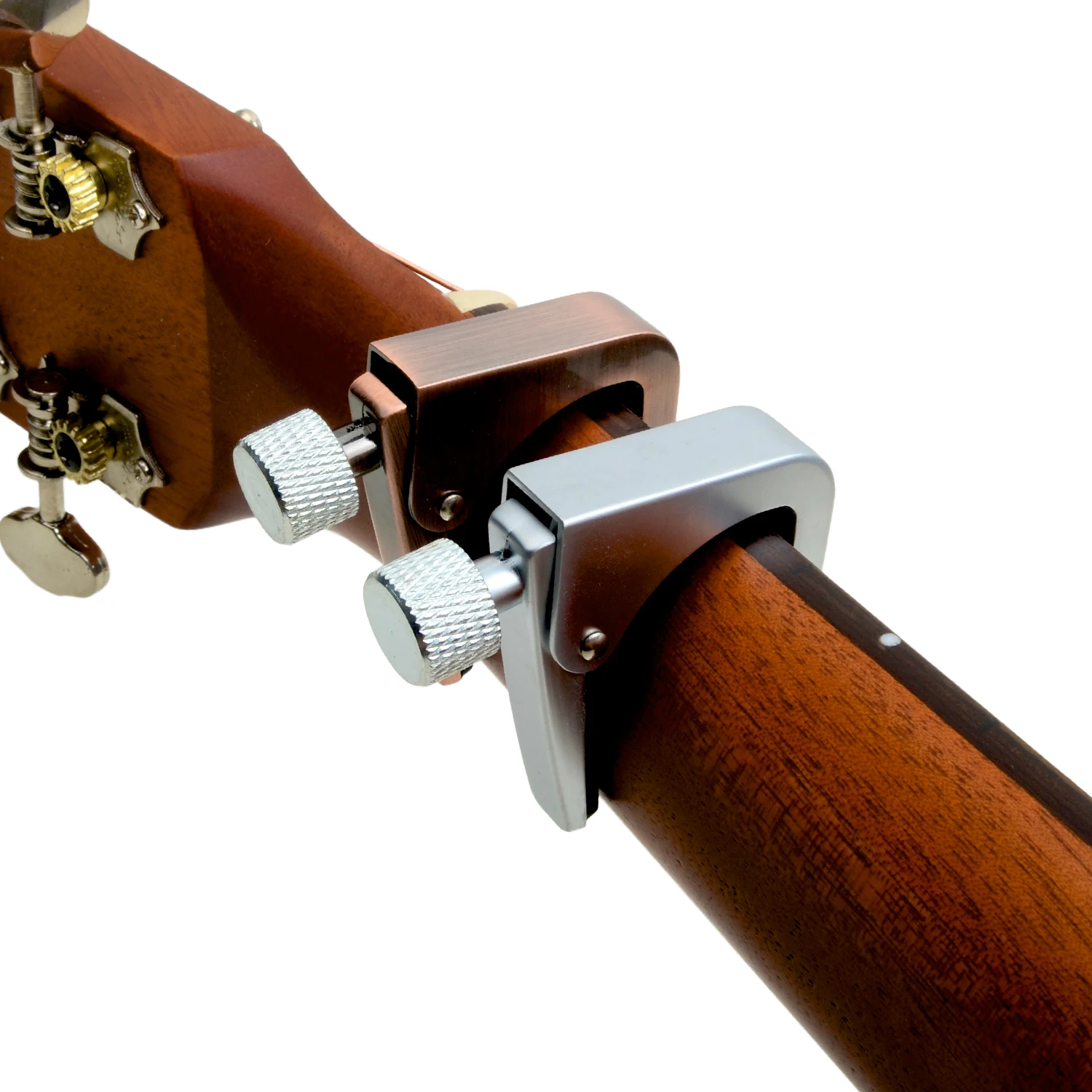 

Aroma Guitar Capo Zinc Alloy for Acoustic Electric Guitars Silver and Bronzed AC11