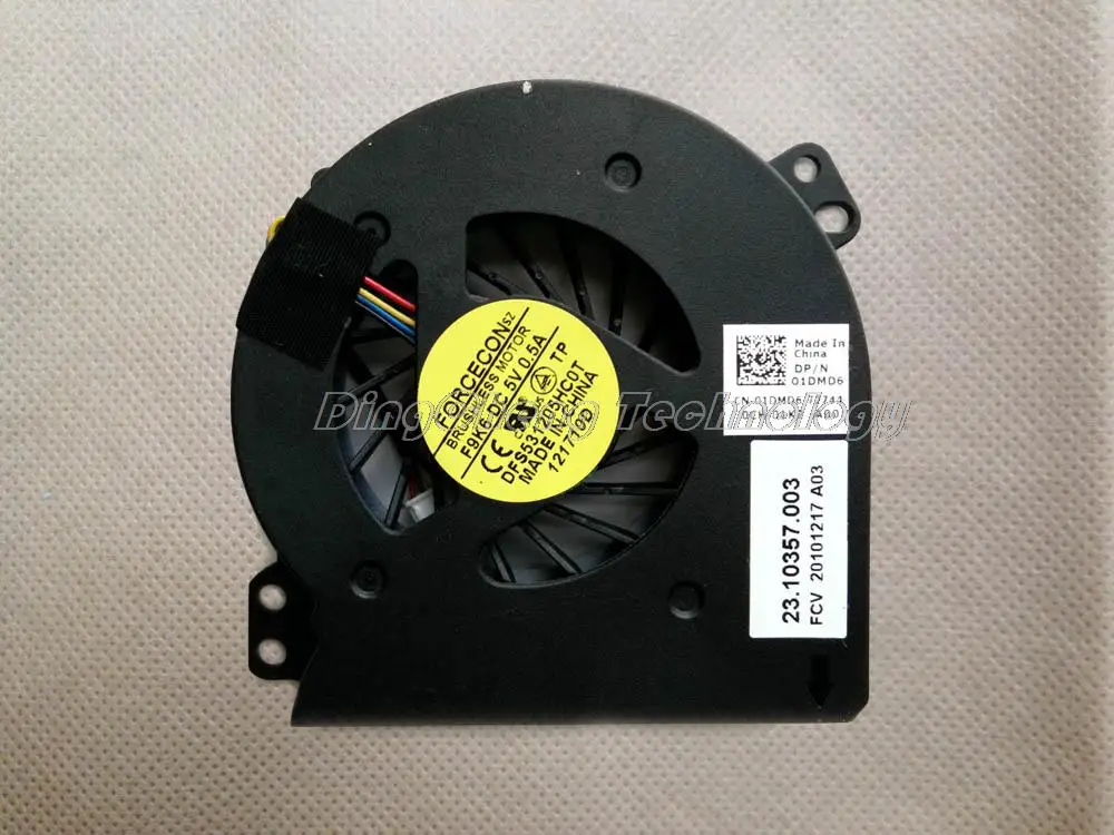 HOLYTIME для DELL E5410 P06G E5510 оригинальный и новый вентилятор охлаждения процессора