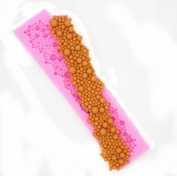 

Силиконовые 3D формы для торта круглые жемчужные пузырьки бусины помадка Sugarcraft границы Декор для дома кухонные для Мусса инструмент для выпечки шоколада