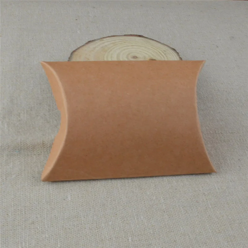 100 шт./лот новый стиль коробка в форме подушки конфет Подарочная для свадебной