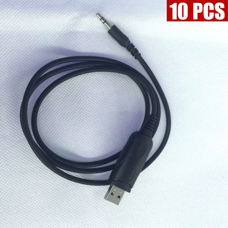 XQF 10 шт. USB кабель для программирования QYT мобильного радио KT UV980 KT8900 8900 KT8900R 8900R