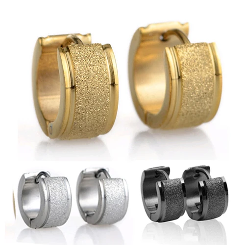 Серьги гвоздики Huggie из титановой стали для мужчин и женщин|earrings huggies|hoop earringsearrings