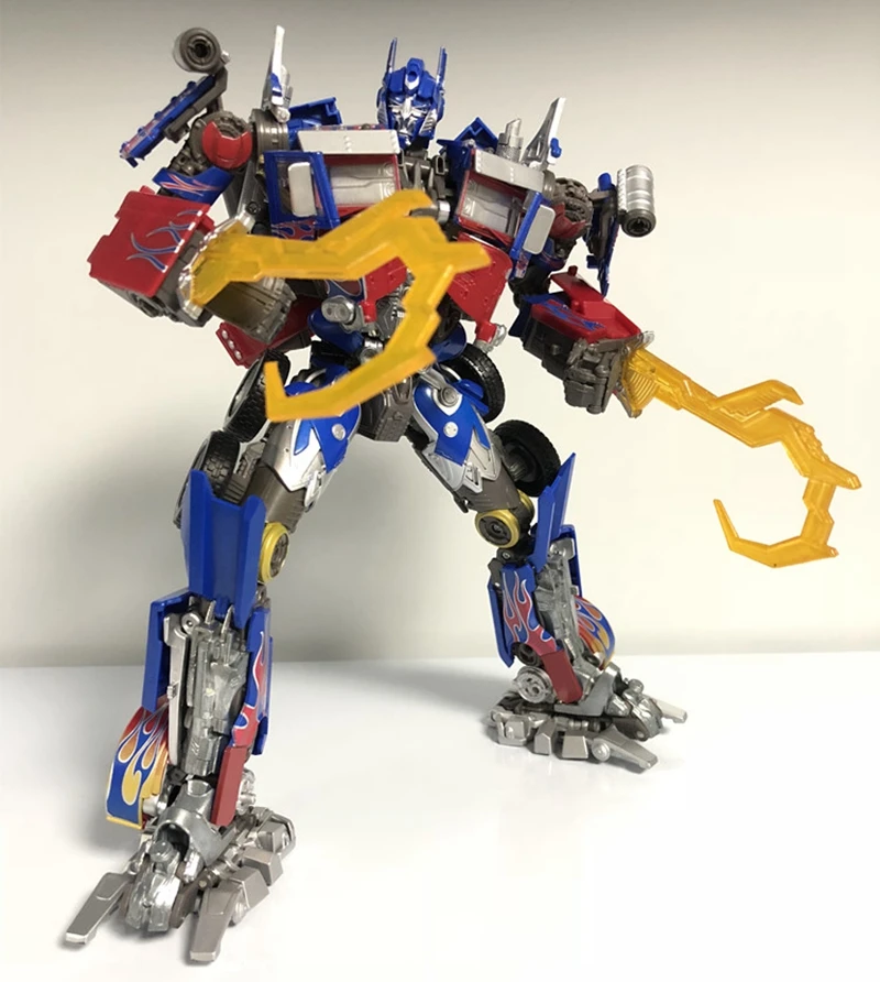 Трансформация фильма MPM04 оружие аксессуары пакет LT02 Optimus OP колонка двойной крюк