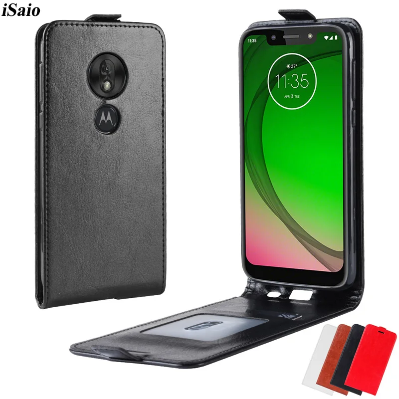 Флип-чехол для Motorola Moto G7 Play кожаный чехол G7Play европейская версия из ТПУ с