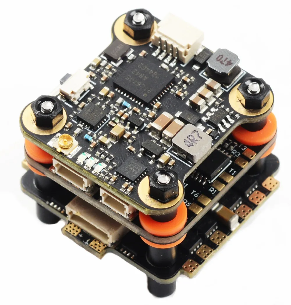 Летная мини башня Talon Skystars F4 управление полетом 20 А BLHELI S 4 в 1 ESC + 40 каналов 200 МВт VTX