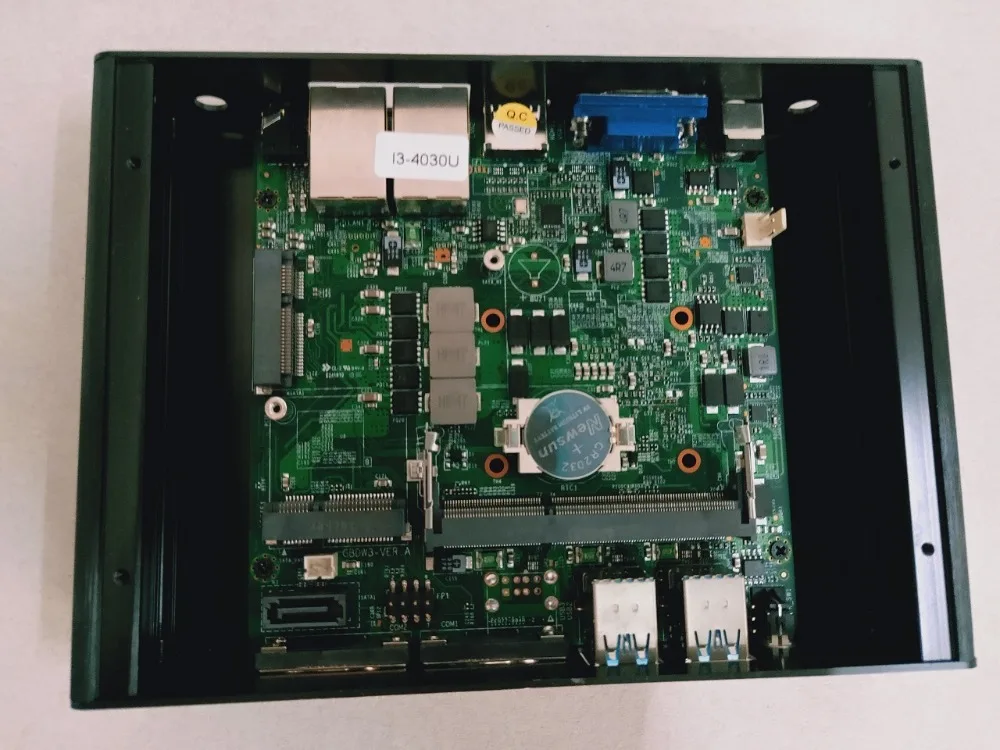 Самый дешевый Intel Core i3 4030U Celeron 2955U Мини ПК Windows 7 Barebone компьютер DDR3L 4K HTPC minipc HDMI VGA Dual Lan