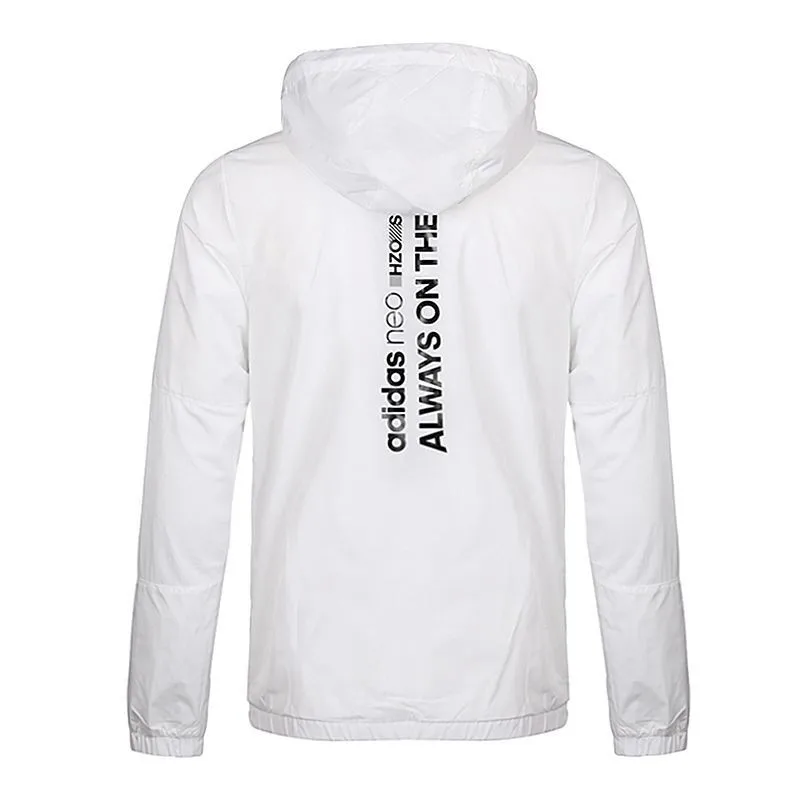Новинка 2018 оригинальная Мужская куртка с капюшоном Adidas Neo Label FV TRVL WB спортивная