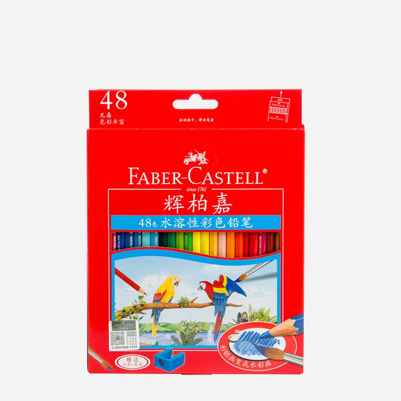 

Faber castell 72 Colors Water Colored Pencil Painting Colorful Watercolor Pen Student Supplies Paint Pencils for Drawing Sketch