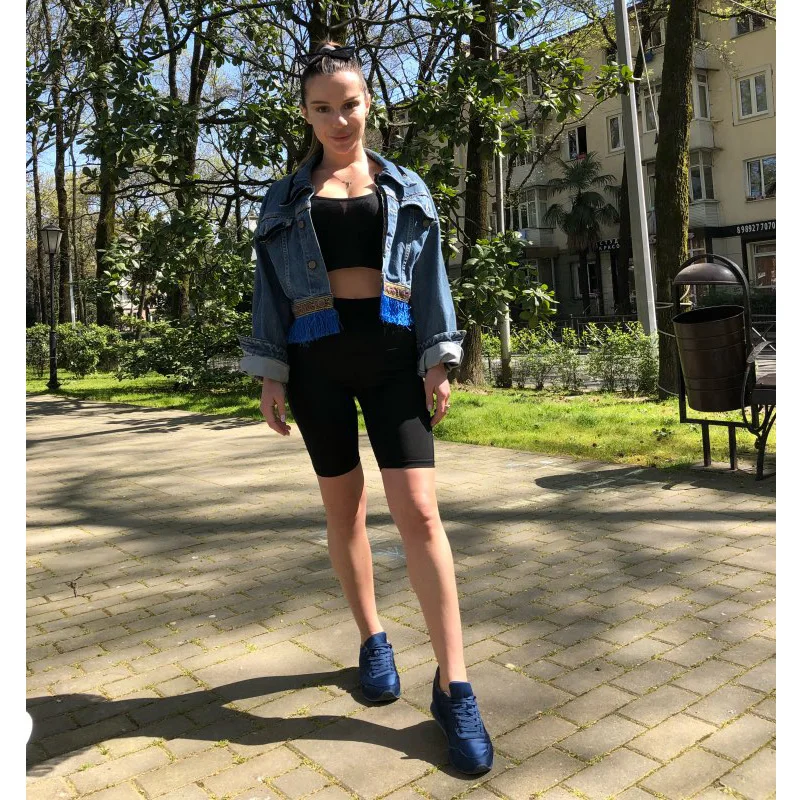 Женские шорты IEMUH компрессионные с карманами для фитнеса XXL | Женская одежда