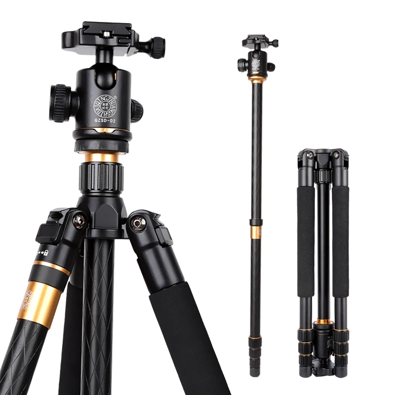 Q999 Профессиональный штатив для камеры из сплава алюминия DSLR камера трипэ