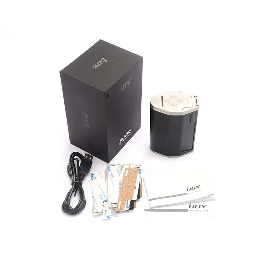 100% оригинал IJOY maxo Quad 18650 315 W TC BOX MOD электронная сигарета прошивка обновляемая Mod -