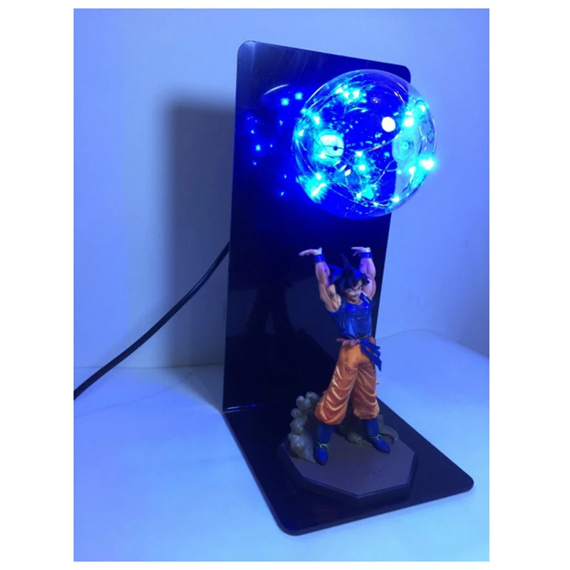 Фабричная цена Dragon Ball Goku Strength bombes ночник Креативный светодиодный настольный светильник для украшения спальни новинка подарок на день рождения для детей